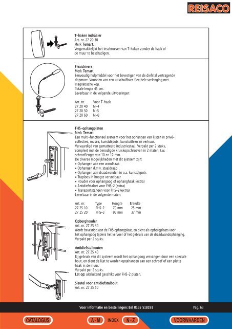 Reisaco brochure - Vadia Lijsten