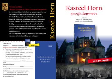 Kasteel Horn Kasteel Horn - Proteion Thuis