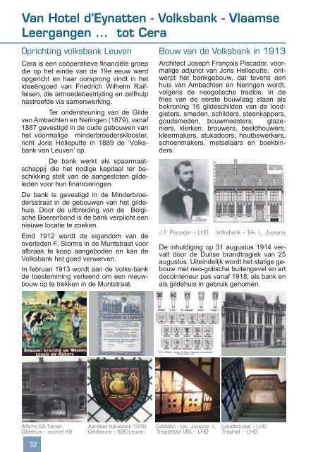 LHG-nieuwsbrief - Leuvens Historisch Genootschap