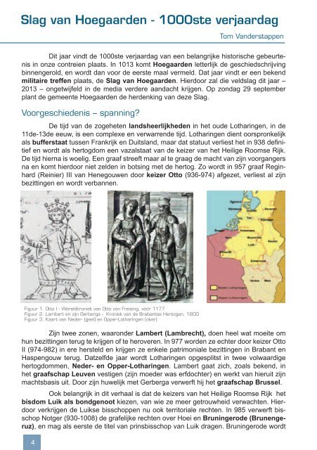 LHG-nieuwsbrief - Leuvens Historisch Genootschap