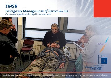 cursus emergency management of severe burns - Boekje Pienter