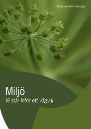 Miljö - Biodynamiska föreningen