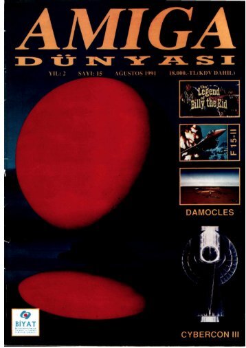 Amiga Dunyasi - Sayi 15 (Agustos 1991).pdf - Retro Dergi