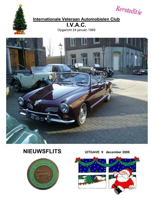 I.V.A.C. NIEUWSFLITS - Internationale Veteraan Automobi