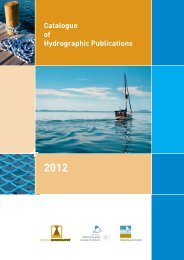 catalogue of nautical publications - Vlaamse Hydrografie