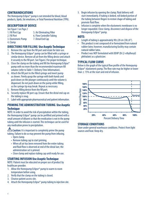 HOMEPUMP ECLIPSE* Elastomeric Pump - Kimberly-Clark Health ...