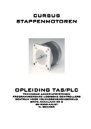 Cursus Stappenmotor - RTC Oost-Vlaanderen