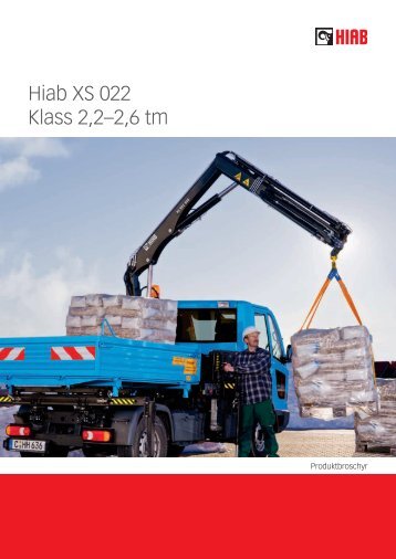Hiab XS 022 Klass 2,2–2,6 tm