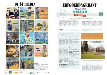 lokale programmakrant - Erfgoedcel k.ERF