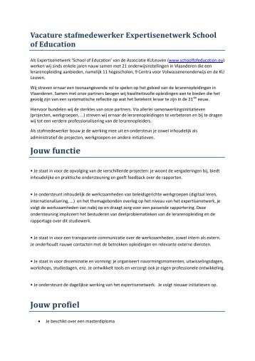 Vacature stafmedewerker School of Education juni 2013.pdf