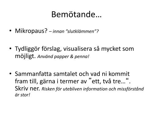 KompetensUtveckling inom Rehabilitering KUR –projektet Umeå ...