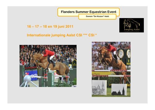 Flanders Jump Flanders Summer Equestrian Event - Jumping Aalst