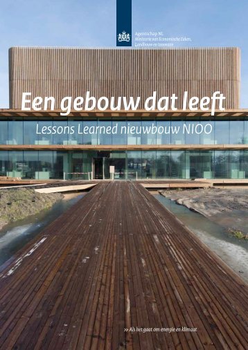 Een gebouw dat leeft - NIOO-KNAW