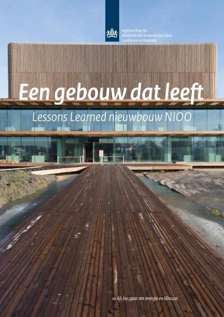 Een gebouw dat leeft - NIOO-KNAW