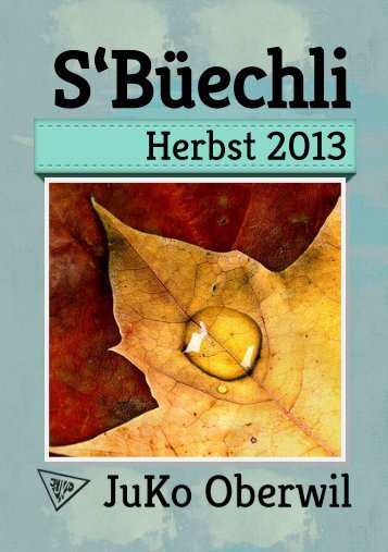 S‘Büechli Herbst 2013