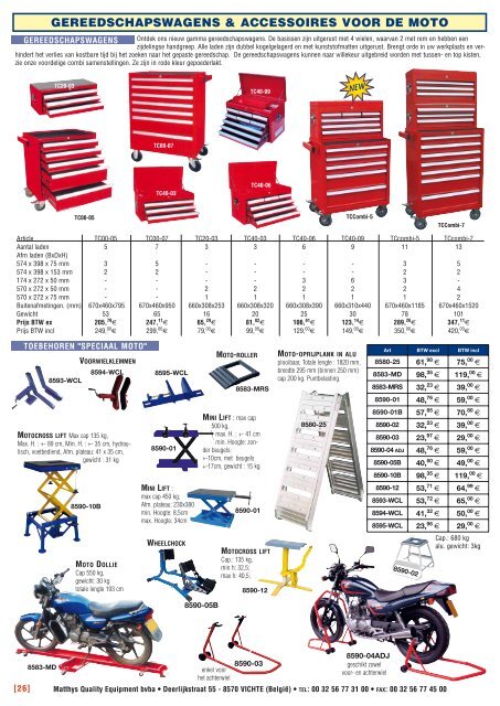 www .matthys.net - Matthys Quality Equipment