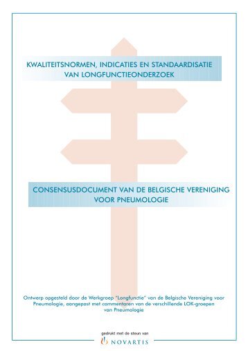 Consensus document longfunctieonderzoek