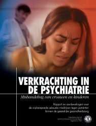 VERKRACHTING IN DE PSYCHIATRIE - Nederlands Comite voor ...