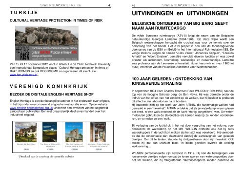 Nieuwsbrief nr: 66 april-mei 2012 - Siwe