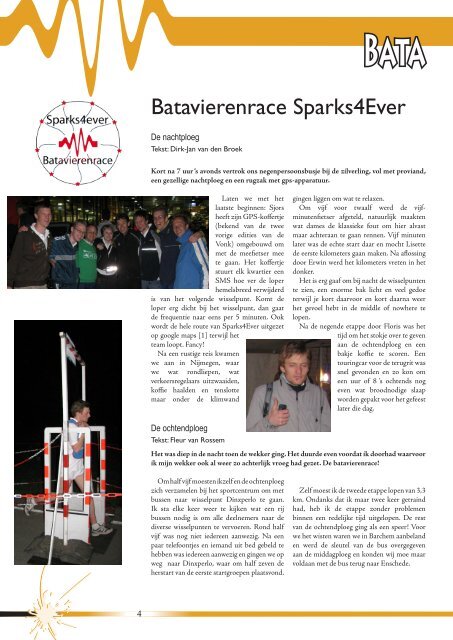 Batavierenrace Sparks4Ever - ETSV Scintilla - Universiteit Twente