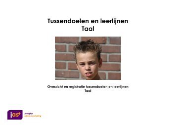 Tussendoelen en leerlijnen Taal