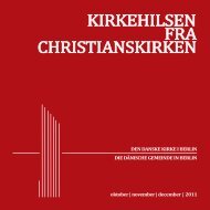 KIRKEHILSEN FRA CHRISTIANSKIRKEN