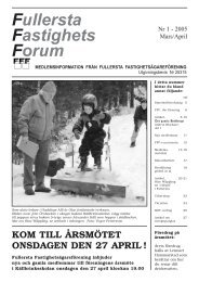 KOM TILL ÅRSMÖTET ONSDAGEN DEN 27 APRIL ! - FFF-Fullersta.se