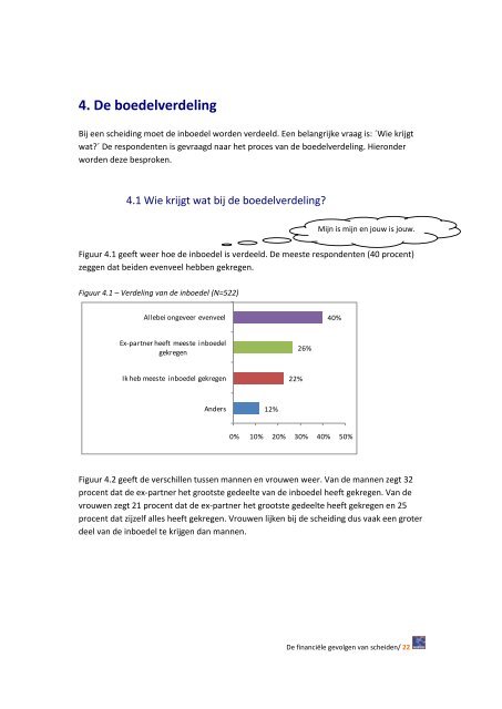 De financiële gevolgen van scheiden (pdf) - Nibud