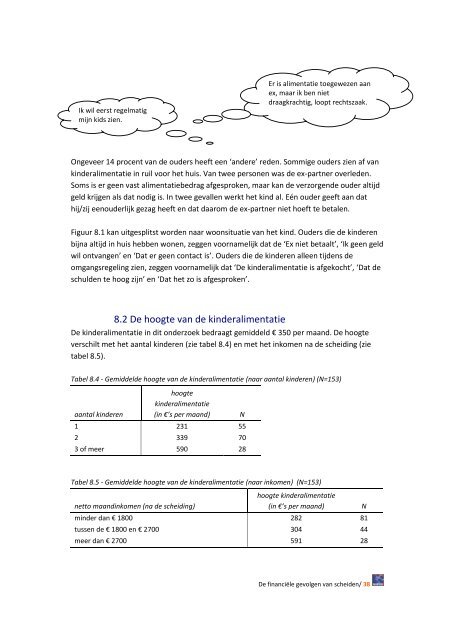 De financiële gevolgen van scheiden (pdf) - Nibud