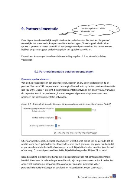 De financiële gevolgen van scheiden (pdf) - Nibud