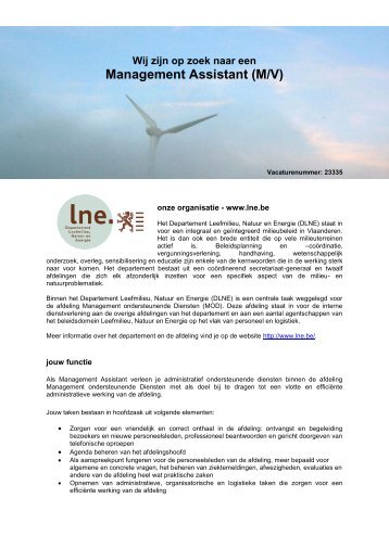 vacaturebericht - pdf - Jobpunt Vlaanderen