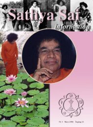 mars 2006.indd - Sri Sathya Sai Baba Seva Organisation
