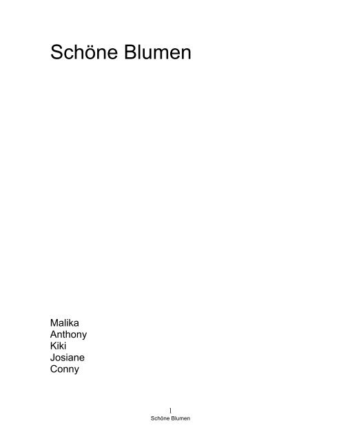 Schöne Blumen - Arne Sierens