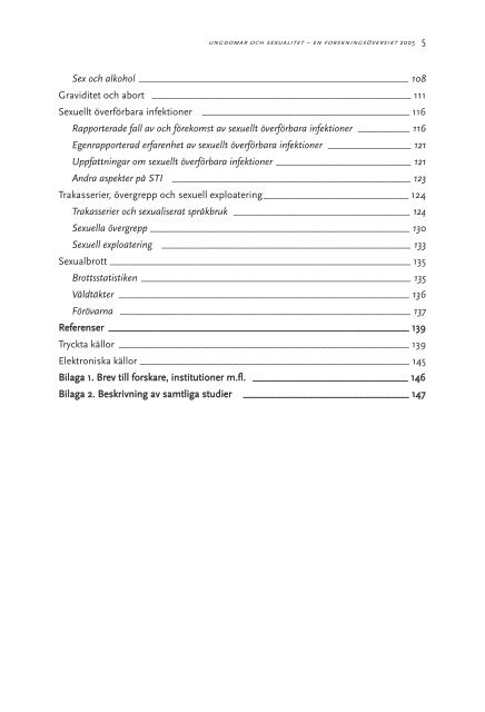 Ungdomar och sexualitet - Statens folkhälsoinstitut