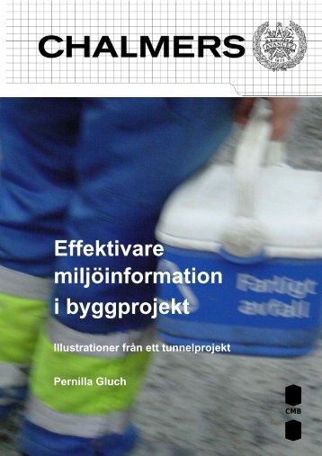 Rapport i pdf-format - CMB