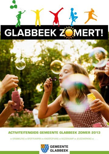 De "activiteitengids zomer 2013" - Gemeente glabbeek