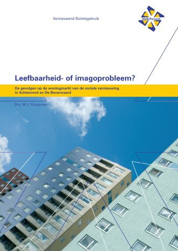 Rapport 'Leefbaarheid- of imagoprobleem?' - Habiforum