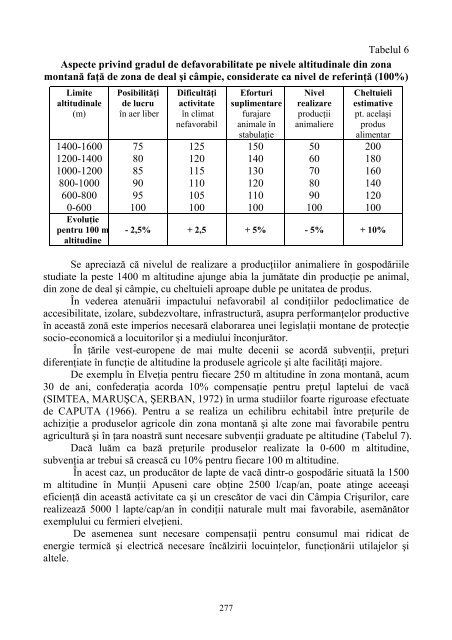 Recurs la tradiţia satului sau Opinii agrosilvopastorale - Institutul de ...