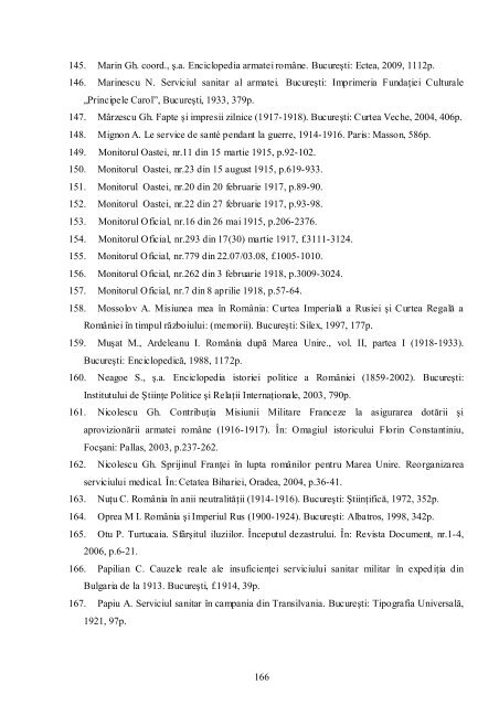 serviciul sanitar al armatei române în perioada 1914 – 1919