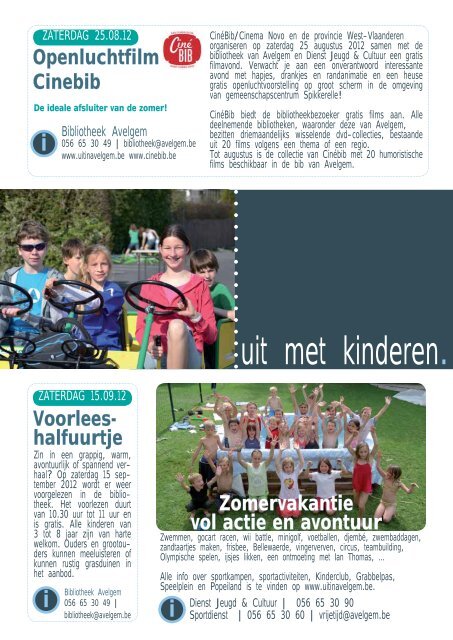 vrijetijdsmagazine. - Avelgem