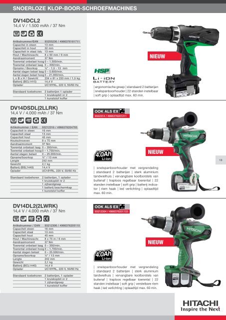 Catalogus 2012-2014 - Hitachi