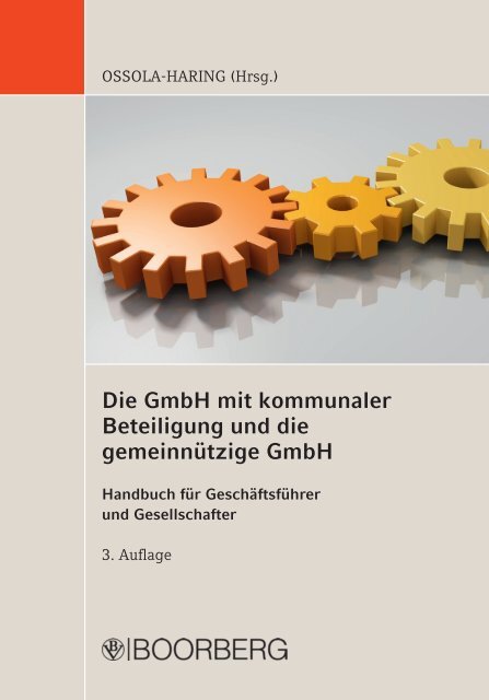 Die GmbH mit kommunaler Beteiligung und die gemeinnützige GmbH