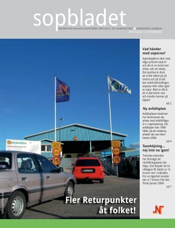 Fler Returpunkter åt folket! - Norrköpings kommun