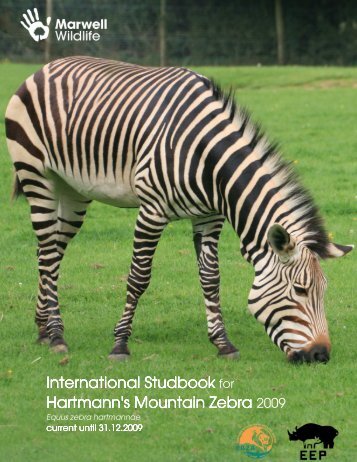 Hartmann's mountain zebra studbook 2009