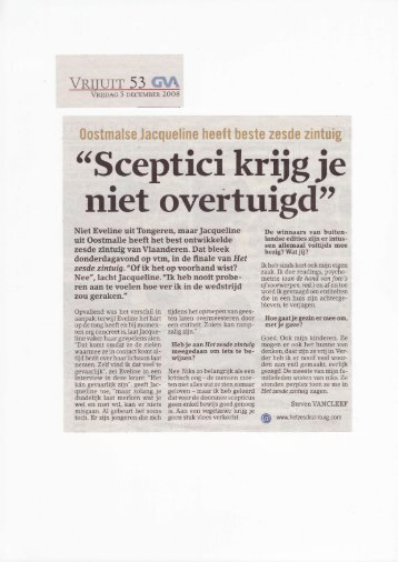 Lees het volledige artikel - Jacqueline Philips - Contact met ...