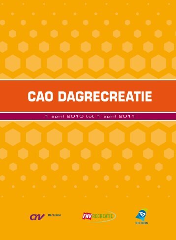 Download de cao Dagrecreatie - Recron