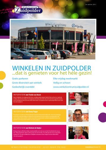 2e editie 2011 in PDF - Winkelcentrum Zuidpolder