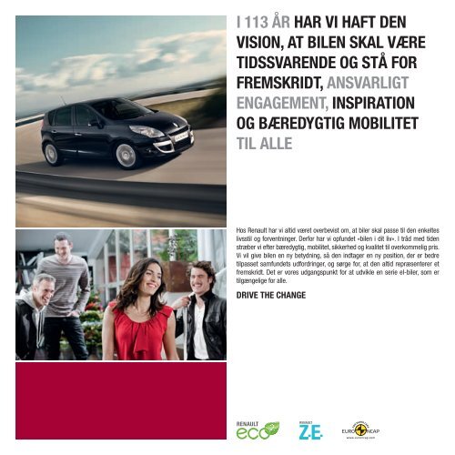 Brochurer til Scenic - Renault