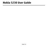 Nokia 5230 User Guide - Shop