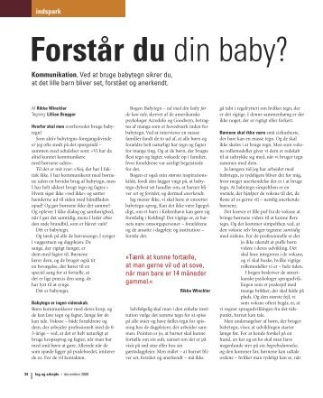 Forstår du din baby? - Rikke Winckler